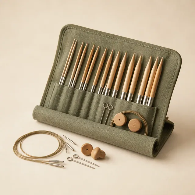 Knitting needle set