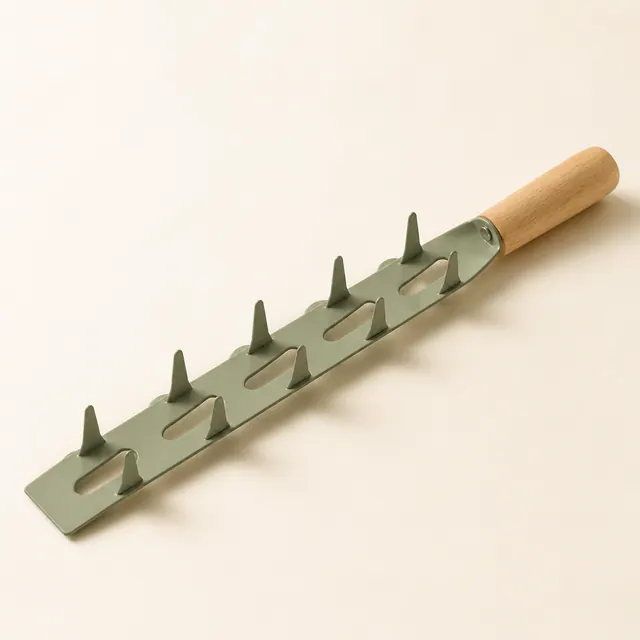 Plant spacing ruler
