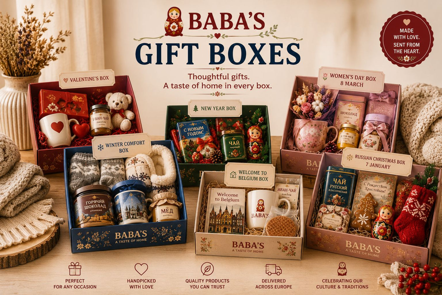 Baba's Gift boxes