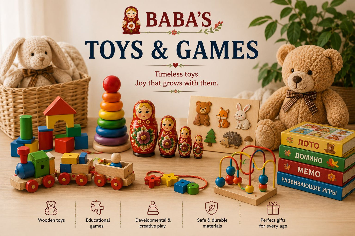 Baba's Toys & Games